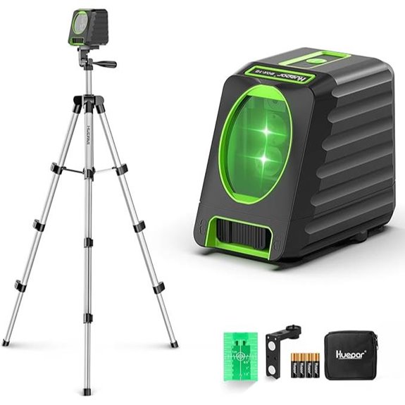 Huepar Laser Level with Tripod and Pulse Mode