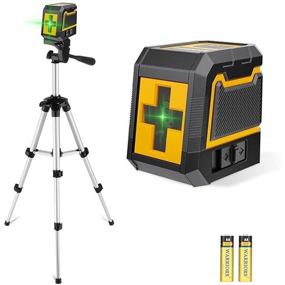Green Cross Line Laser Level with Tripod