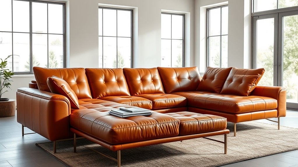 leather sectional sofa considerations