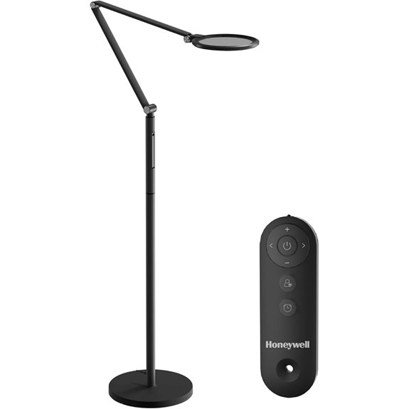 Honeywell LED Floor Lamp with Dimming and Remote