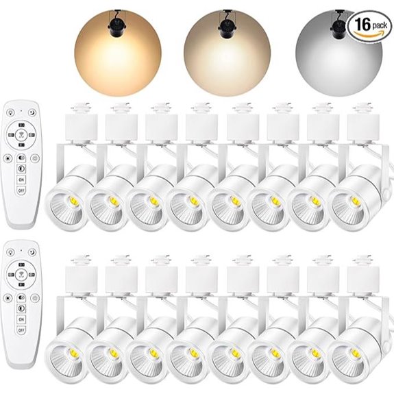 24-Pack Dimmable LED Track Lighting Heads
