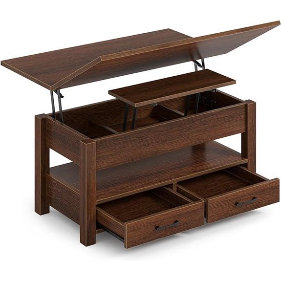Rolanstar Lift Top Coffee Table with Storage