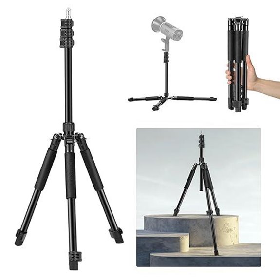 NEEWER Photography Light Stand 4.4lb Aluminum Portable