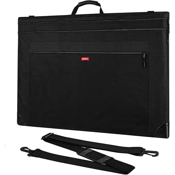 Nicpro Lightweight Art Portfolio Bag with Shoulder Strap