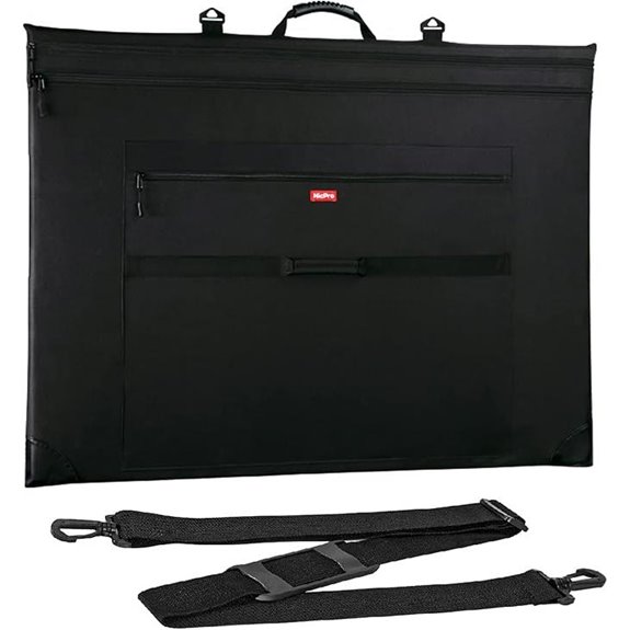 Nicpro Light Weight Art Portfolio Bag with Shoulder Strap