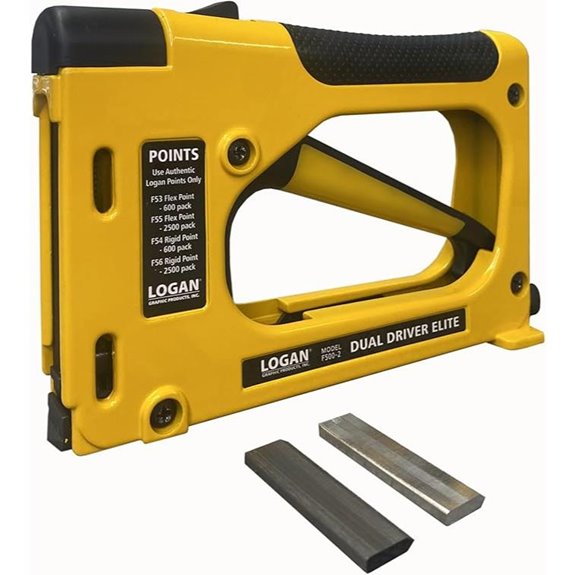 Authentic Logan F500-2 Dual Drive Elite Point Driver for Picture Framing