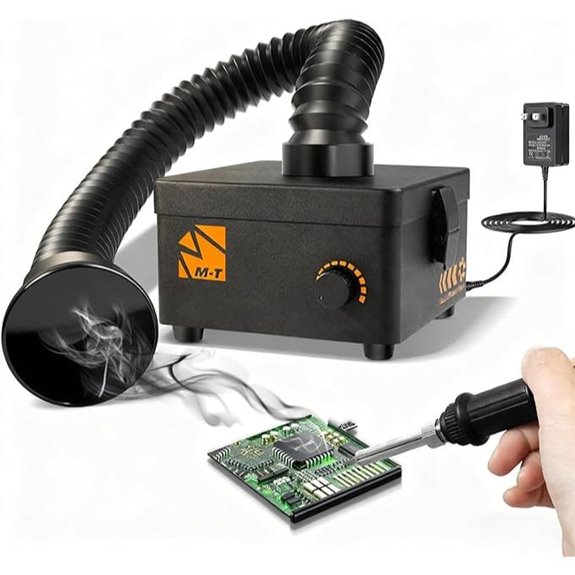 M-T Solder Fume Extractor with HEPA & Carbon