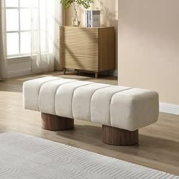 Christopher Knight Manila 50 Chenille Dining Bench
