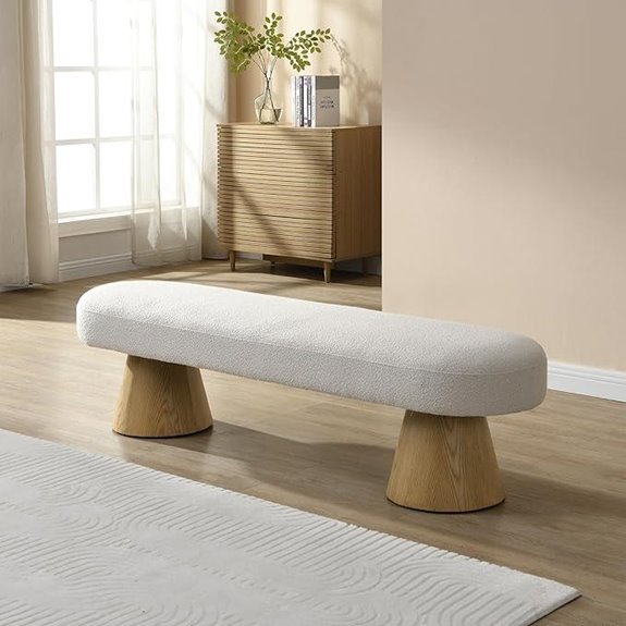 Christopher Knight Manila 64 Oval Dining Bench