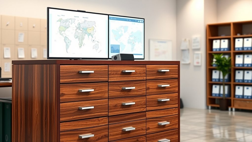 map drawer cabinet considerations