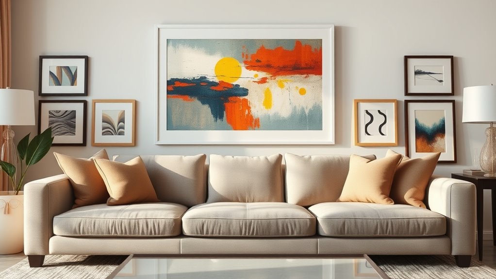 matting framing balance harmony