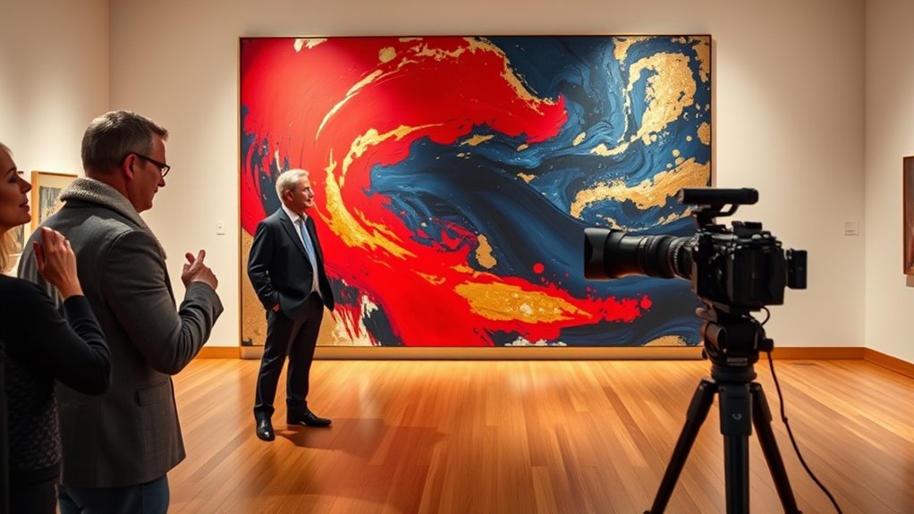 media boosts art market