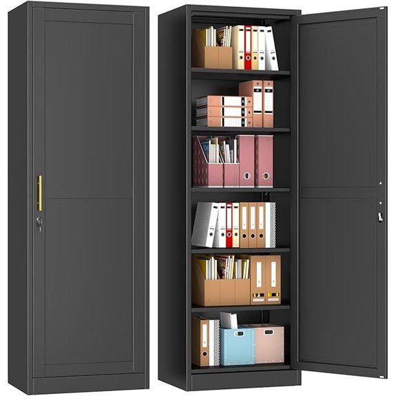 67 Metal Storage Cabinet with Lock