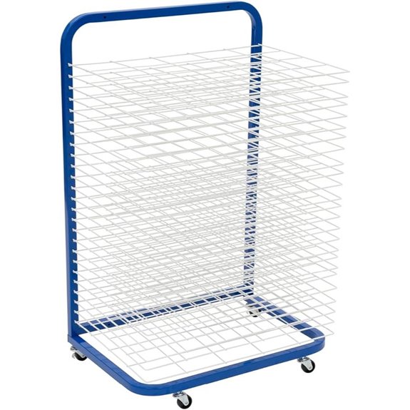 Pearington Mobile 25-Shelf Art Drying Rack