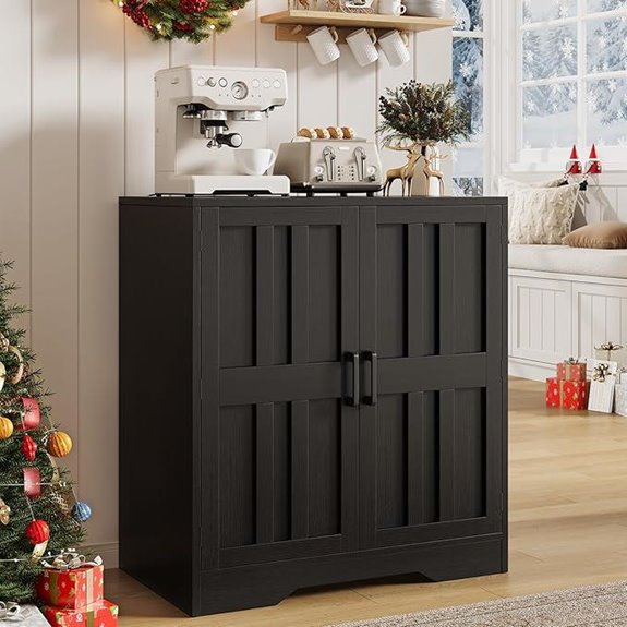 Modern Farmhouse Sideboard Cabinet for Kitchen and Entryway