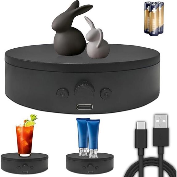Motorized 360° Rotating Display Turntable (4.53)