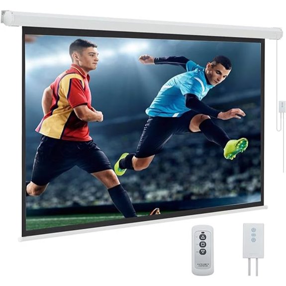 YODOLLA 84 Motorized 4K Projection Screen