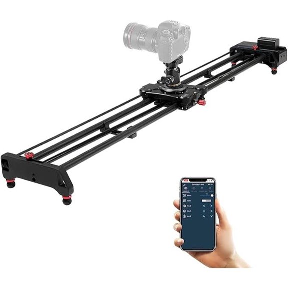 GVM Motorized Camera Slider with Panoramic Shots