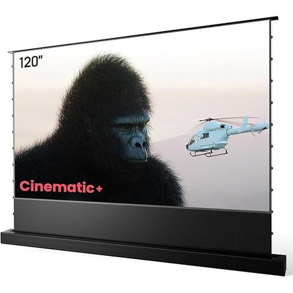 AWOL VISION 120 Motorized ALR Floor Projector Screen