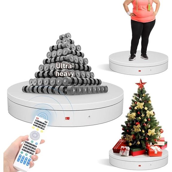 Motorized Electric Turntable for Photography and Display