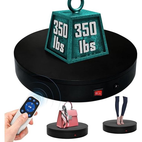 Electric Motorized Turntable for Photography & Display