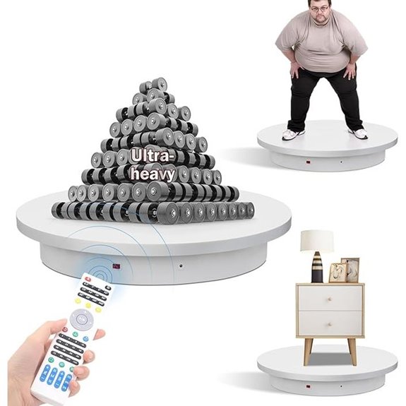 Motorized Large Electric Turntable for Photography and Display