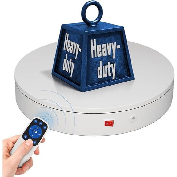 Motorized 360° Rotating Display Turntable