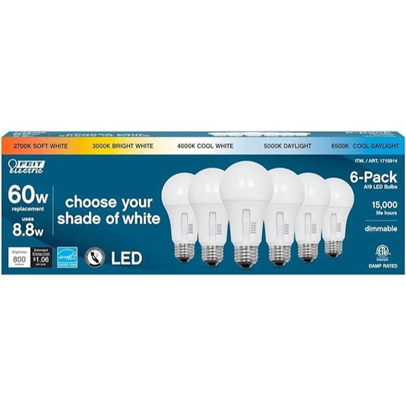 Feit Electric LED 5-Color Choice Bulb