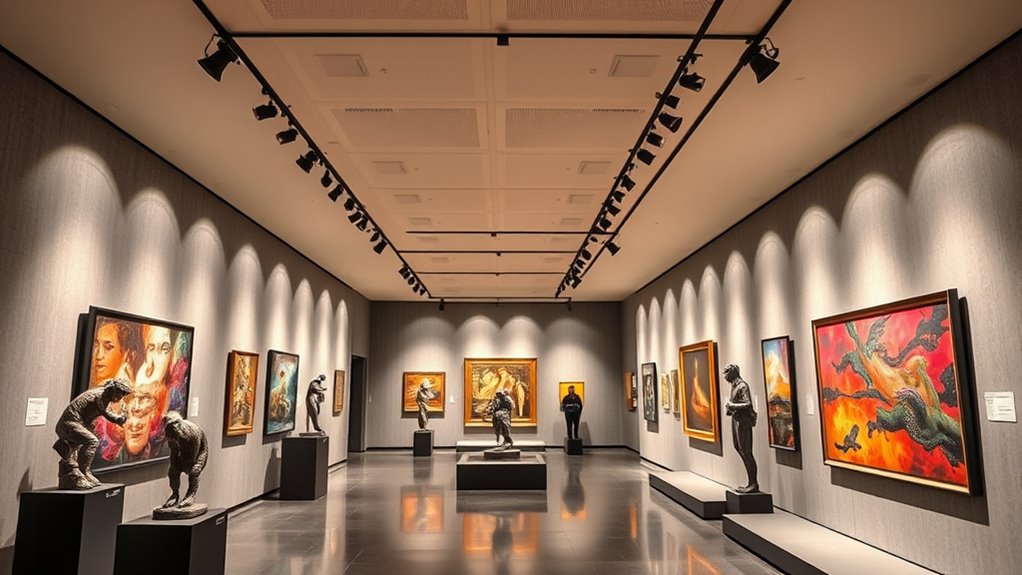 museum lighting selection factors