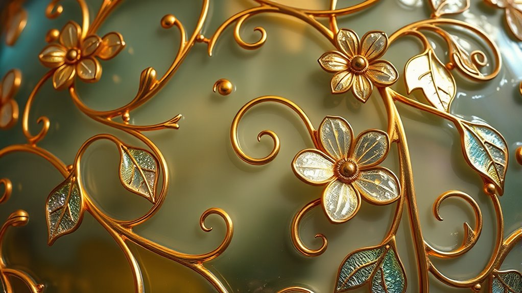 nature inspired flowing organic forms