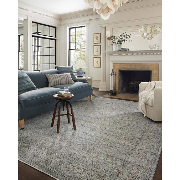 Loloi Katherine Collection Ocean/Gold Area Rug