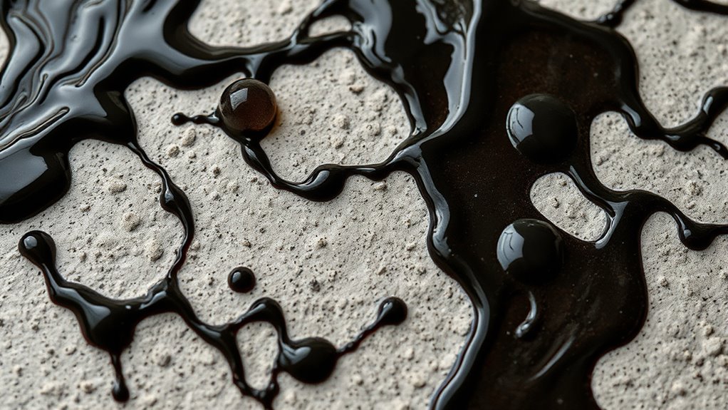 oil and water repel each other