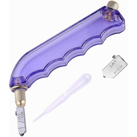 IMT Pistol Grip Oil Feed Glass Cutter with Replaceable Heads