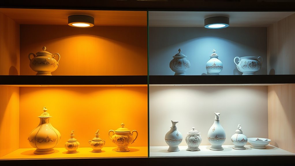 optimal display lighting tips