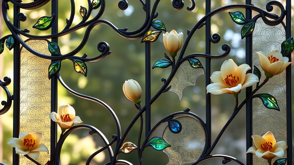 organic flowing natural forms