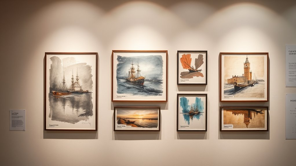 organize and label artwork photos