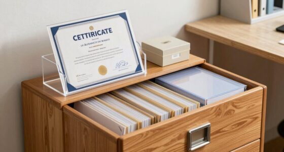 organize and protect important documents