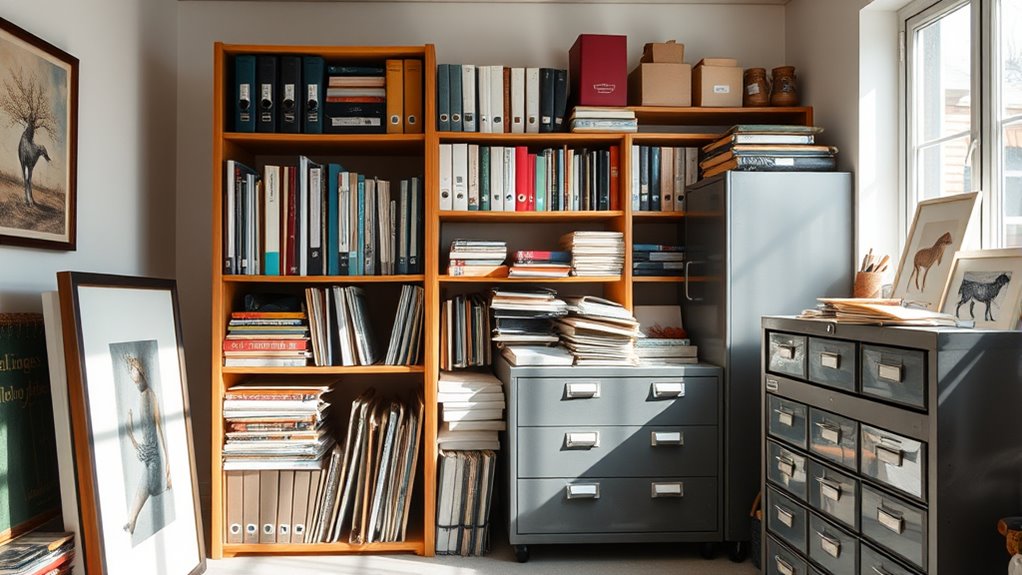 organized art collection system