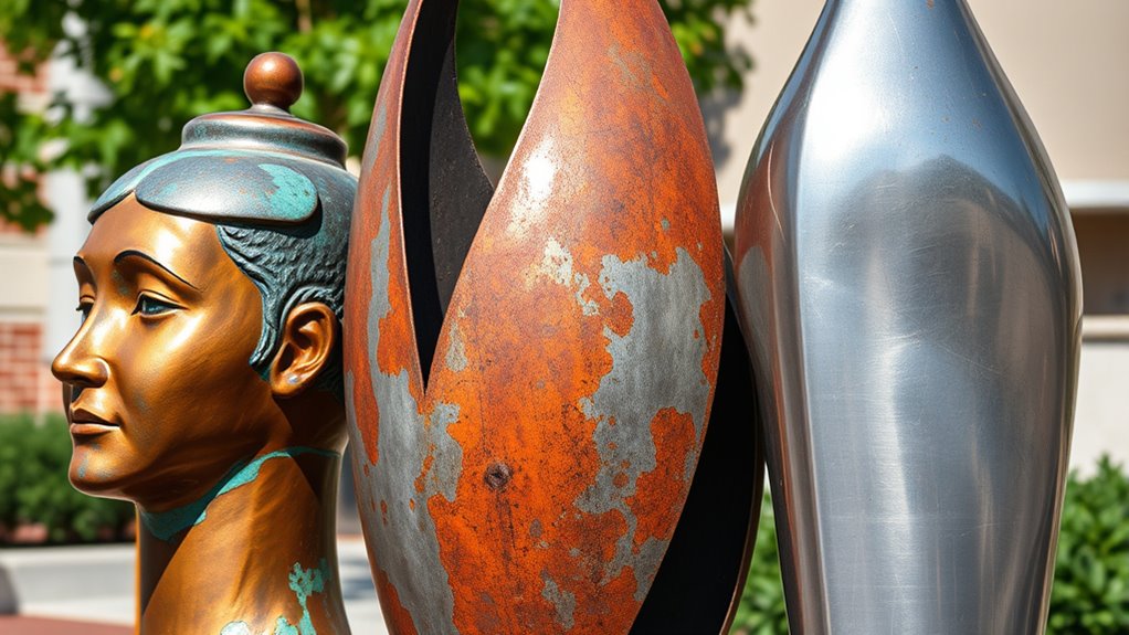 outdoor aluminum sculpture limitations