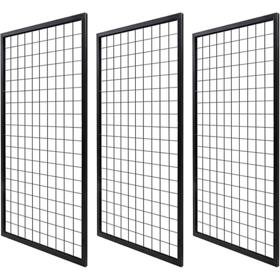 Eastern Tree Metal Grid Wall Panels (3-Pack)