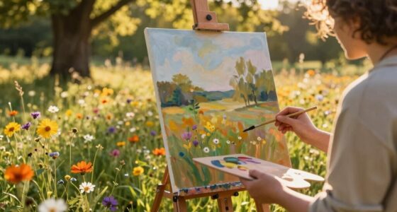 outdoor light transforms art