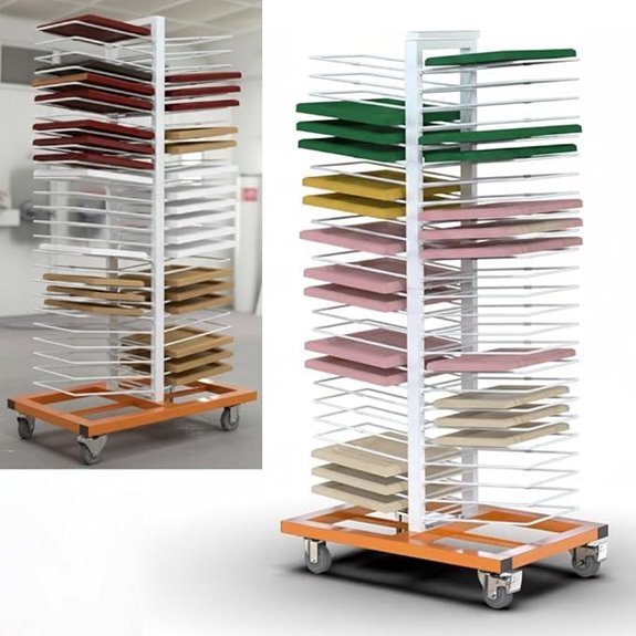 Moofi Paint Drying Rack for Cabinet Doors