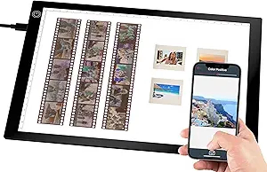 Slide Viewer Light Box for Photos Film and Art