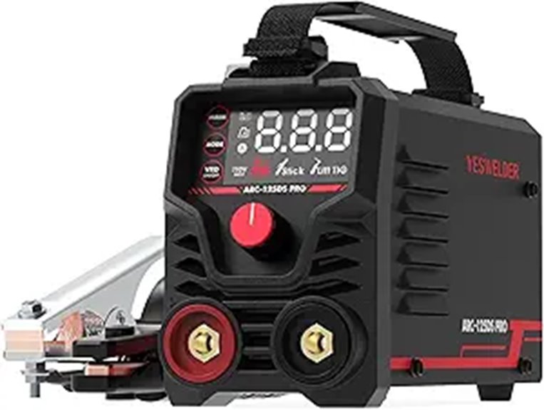 YESWELDER 125Amp Mini Stick Welder with LED Display