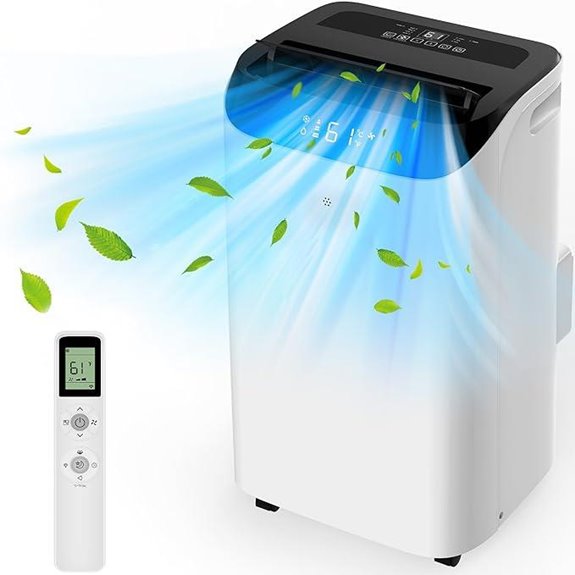 14,000 BTU Portable Air Conditioner with Remote