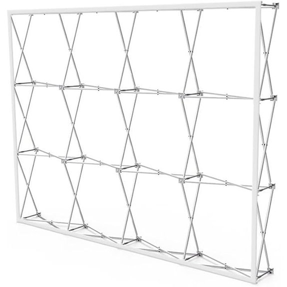 Portable Aluminum Pop-up Display Booth Frame