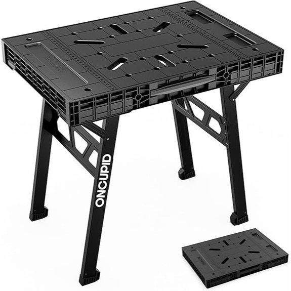 Express Folding Work Table & Workbench Portable Black