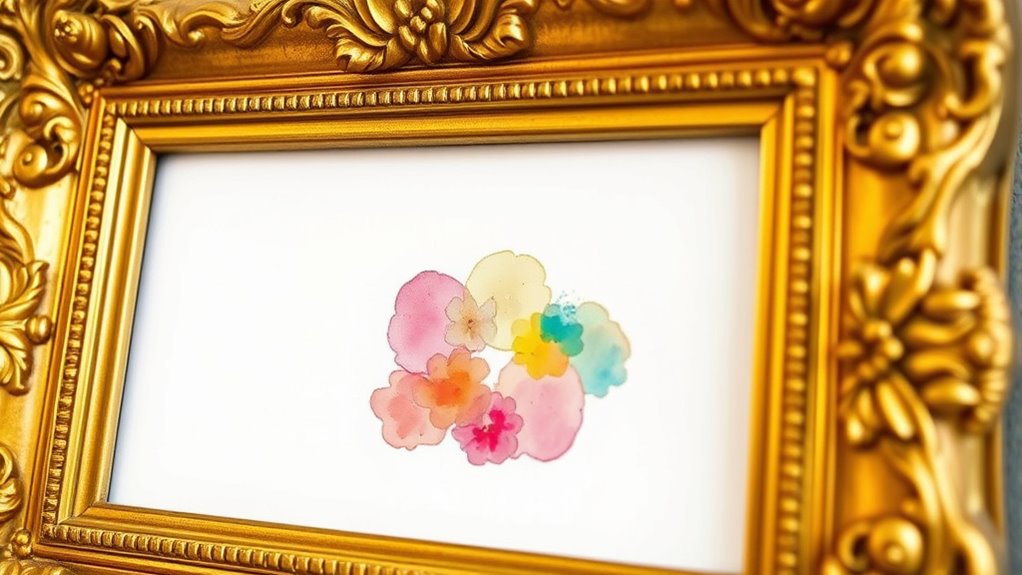 preview framed art options