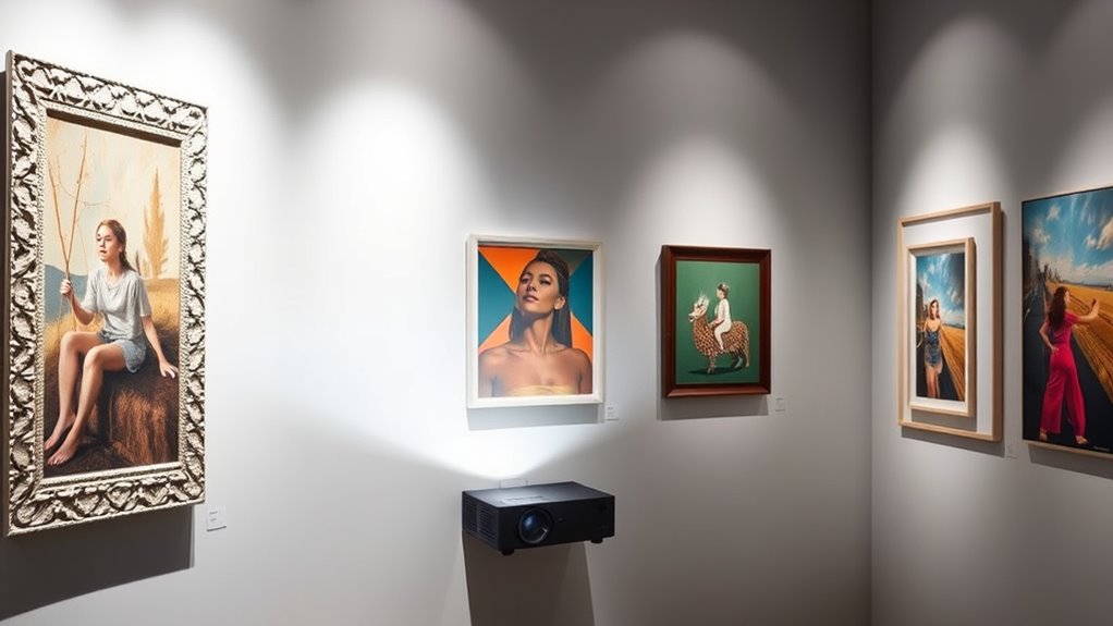 projection quality and flexibility