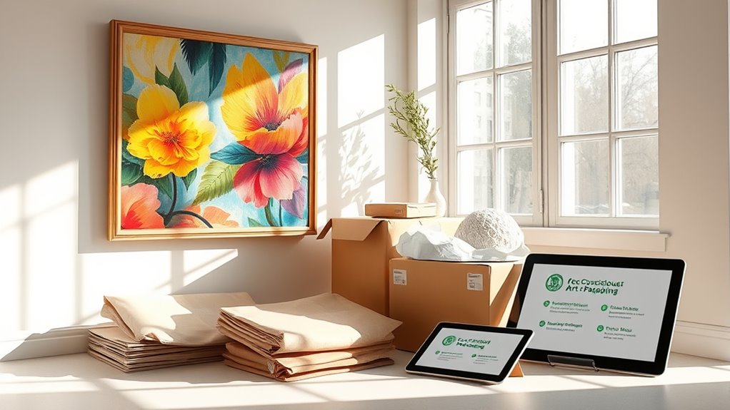promoting eco friendly art packaging